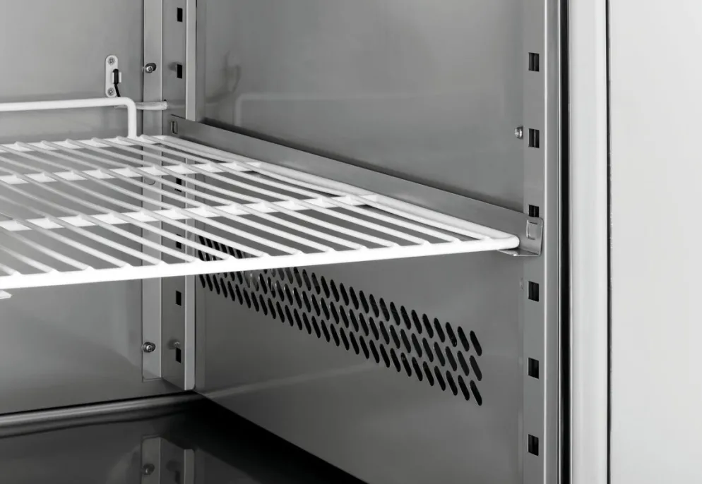 BARTSCHER Pizzakühltisch G-S7T2, 7 Schubladen, 2 Türen GN1/1, Breite 2015mm