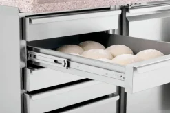 BARTSCHER Pizzakühltisch G-S7T2, 7 Schubladen, 2 Türen GN1/1, Breite 2015mm