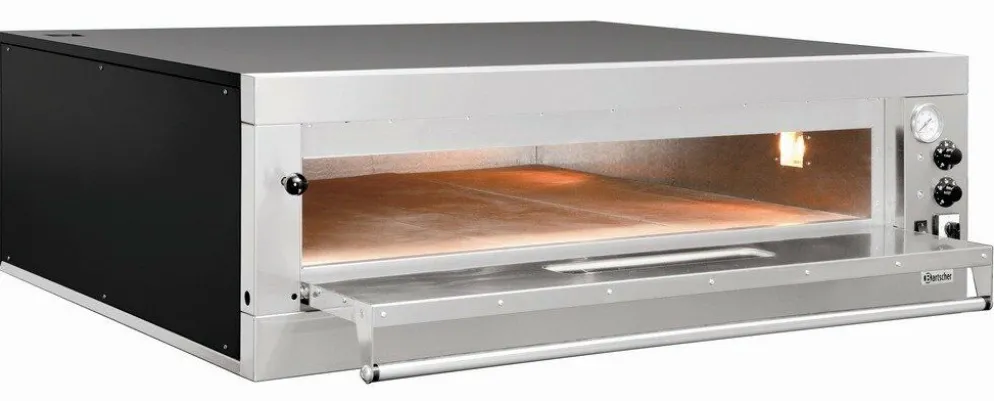 Bartscher Pizzaofen ET 105, 1050x1050 für 9 Pizzen Ø 33 cm