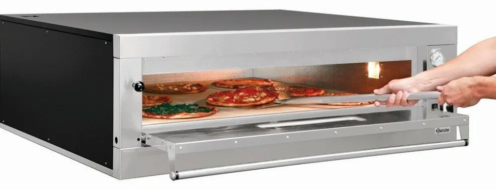 Bartscher Pizzaofen ET 105, 1050x1050 für 9 Pizzen Ø 33 cm