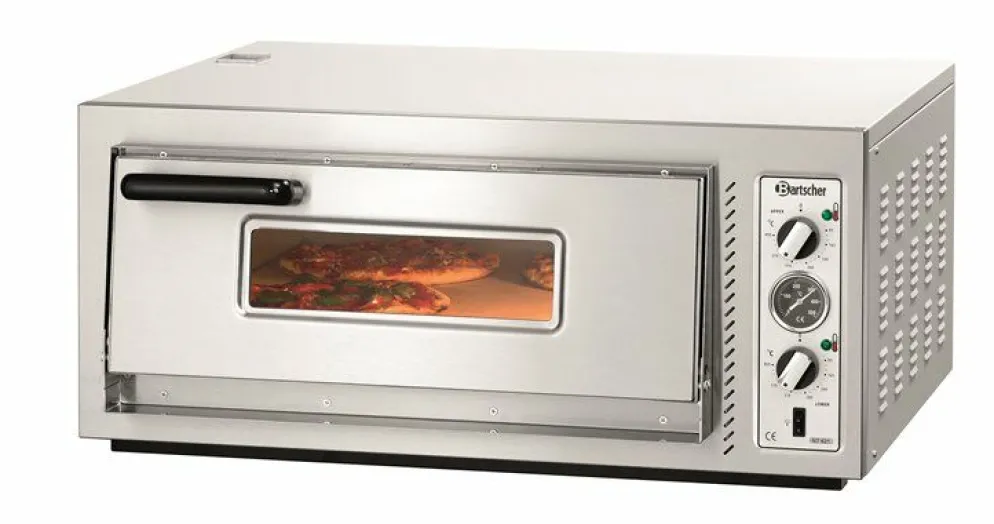Bartscher Pizzaofen NT 621 T, 620x620 für 4 Pizzen Ø 30 cm