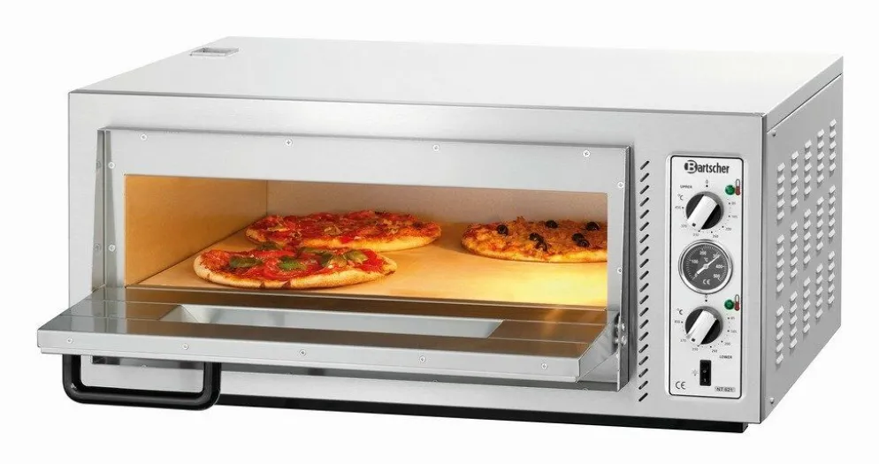 Bartscher Pizzaofen NT 621 T, 620x620 für 4 Pizzen Ø 30 cm