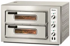 Bartscher Pizzaofen NT 502 T, 500x500 für 2x 4 Pizzen Ø 25 cm