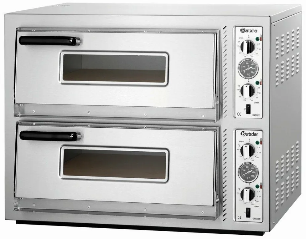 Bartscher Pizzaofen NT 622 T,620x620 für 2x 4 Pizzen Ø 30 cm