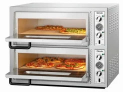 Bartscher Pizzaofen NT 622 T,620x620 für 2x 4 Pizzen Ø 30 cm