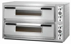 Bartscher Pizzaofen NT 921 T,920x620mm für 2x 6 Pizzen Ø 30 cm