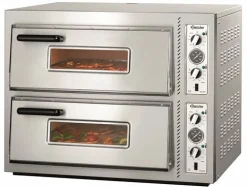 Bartscher Pizzaofen NT 622VS für 2x 4 Pizzen 30 cm, Vollschamott