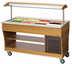 Bartscher Salat-Buffetwagen, kalt, 4x 1/1 GN