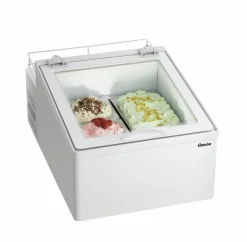 BARTSCHER Speise-Eisvitrine 2x5 Liter-F, 475x730x355mm