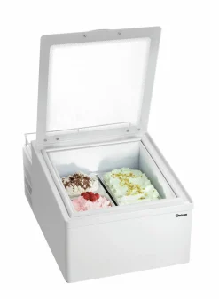 BARTSCHER Speise-Eisvitrine 2x5 Liter-F, 475x730x355mm