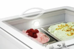 BARTSCHER Speise-Eisvitrine 2x5 Liter-F, 475x730x355mm