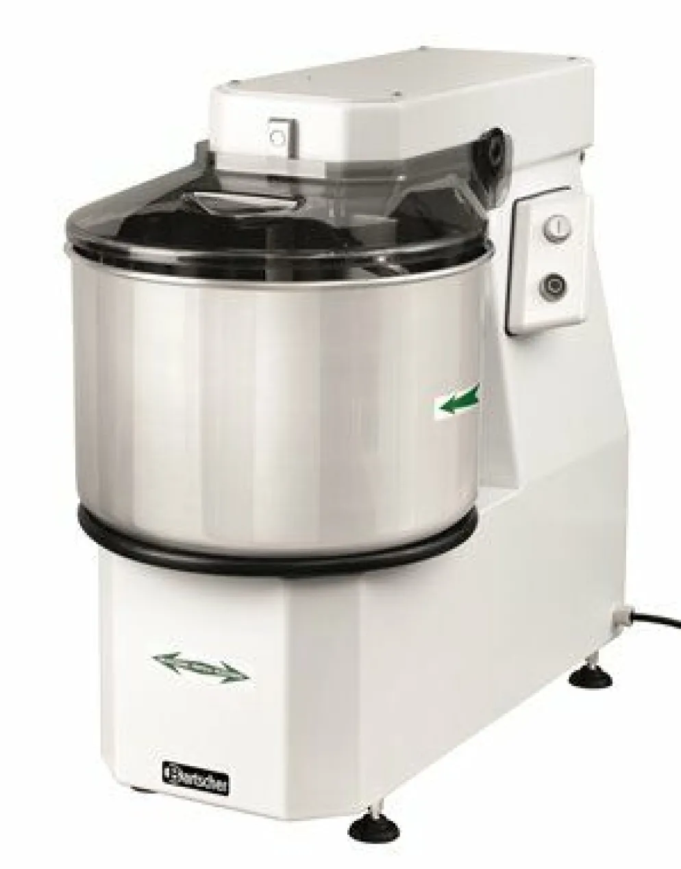 Bartscher Teigknetmaschine 18 Kg, 22L, Schwenkbar, Schüssel abnehmbar