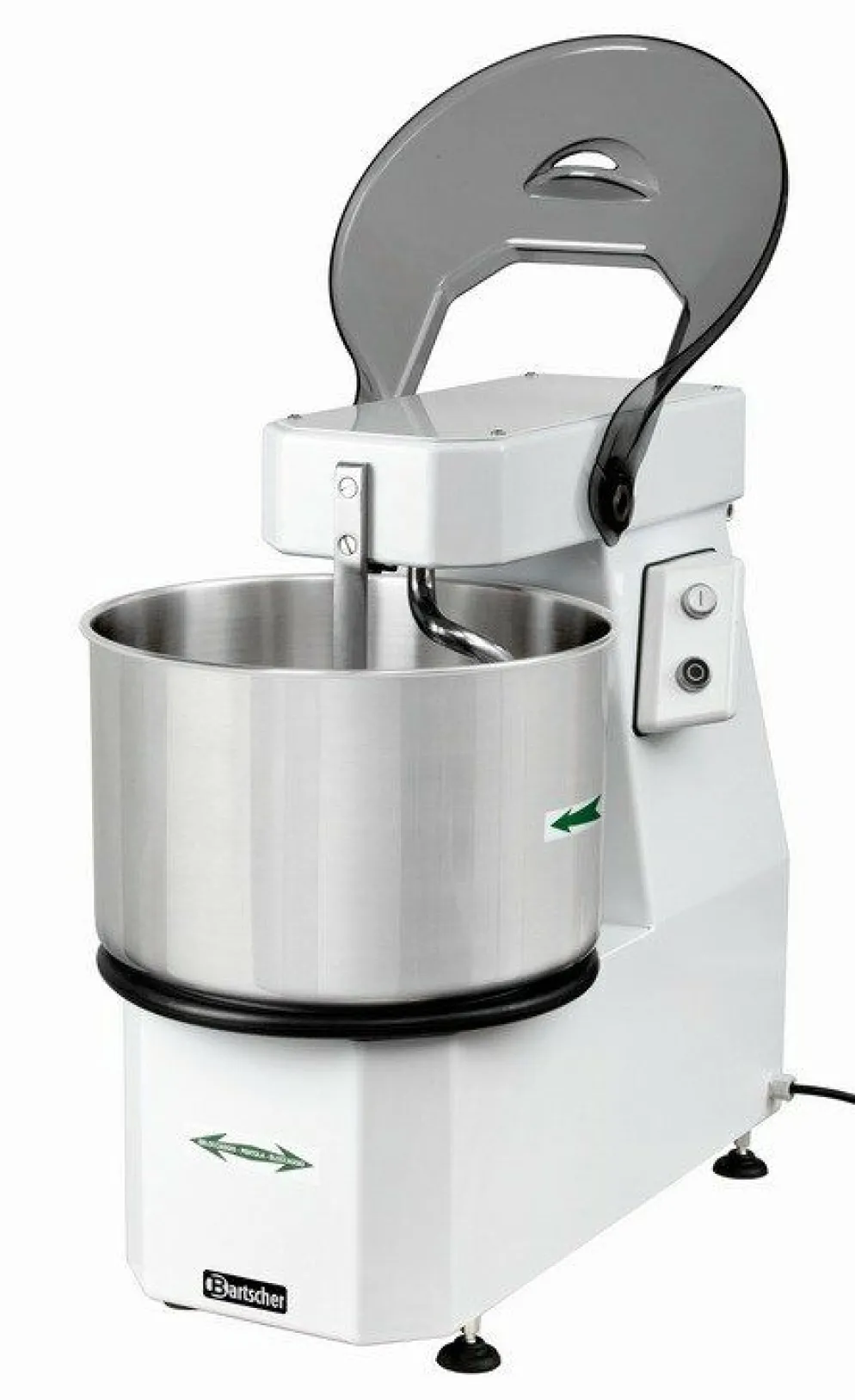 Bartscher Teigknetmaschine 18 Kg, 22L, Schwenkbar, Schüssel abnehmbar
