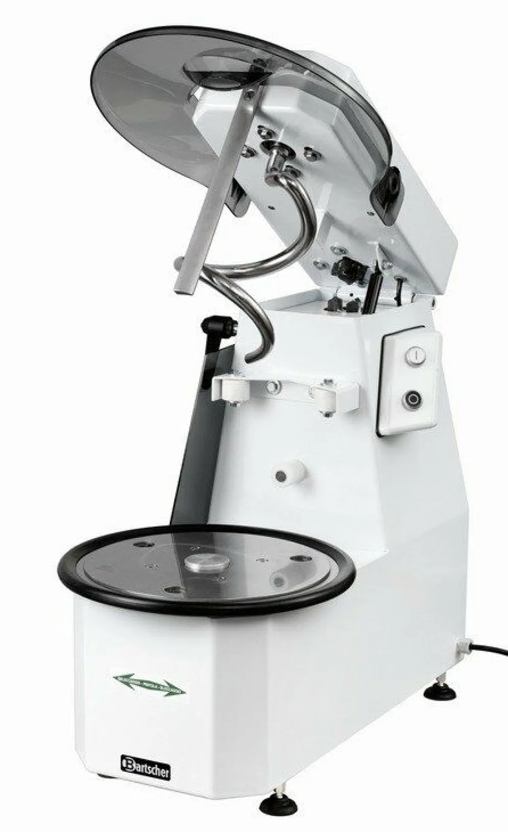 Bartscher Teigknetmaschine 18 Kg, 22L, Schwenkbar, Schüssel abnehmbar