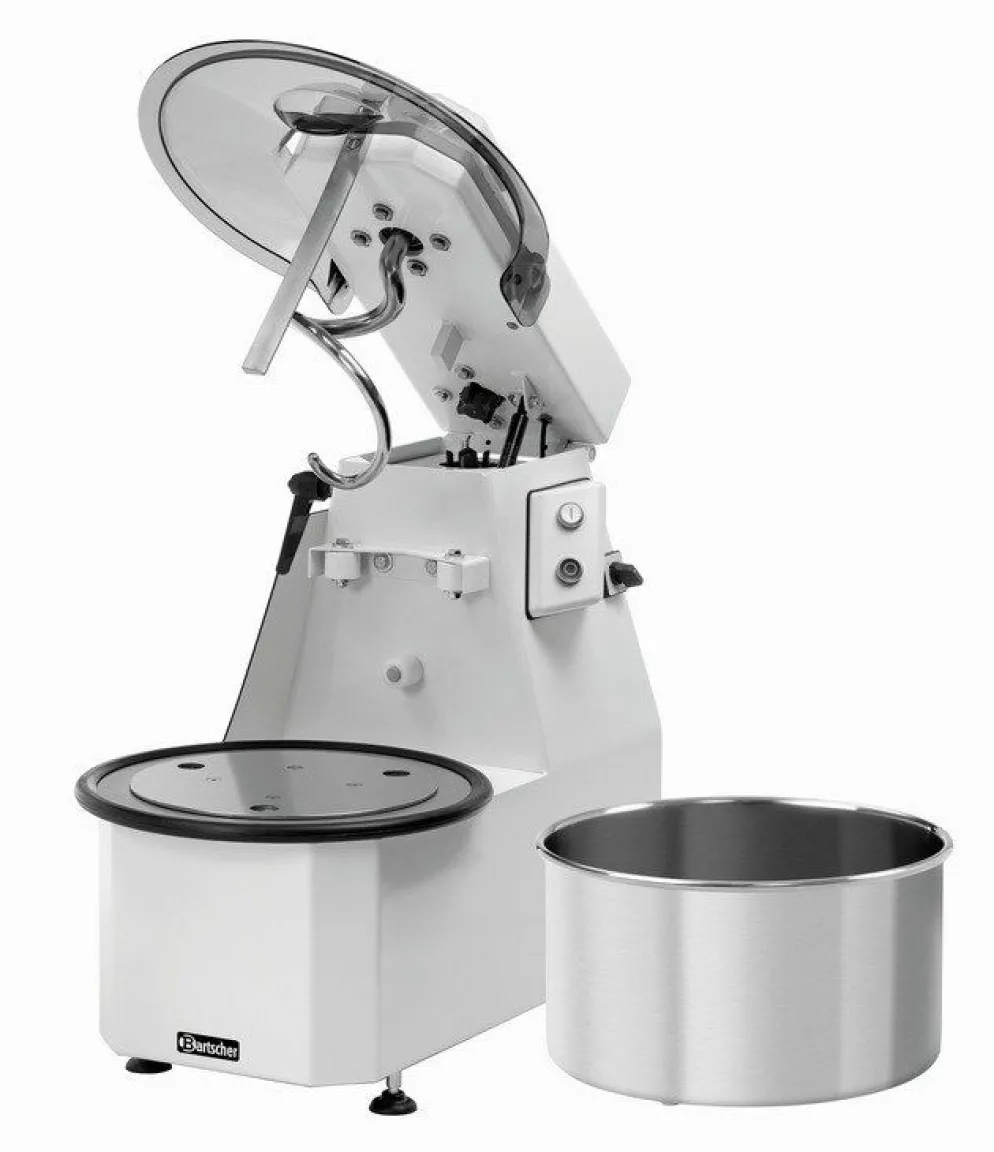 Bartscher Teigknetmaschine 38 kg, 42L, 400V, Schwenkbar, Schüssel abnehmbar