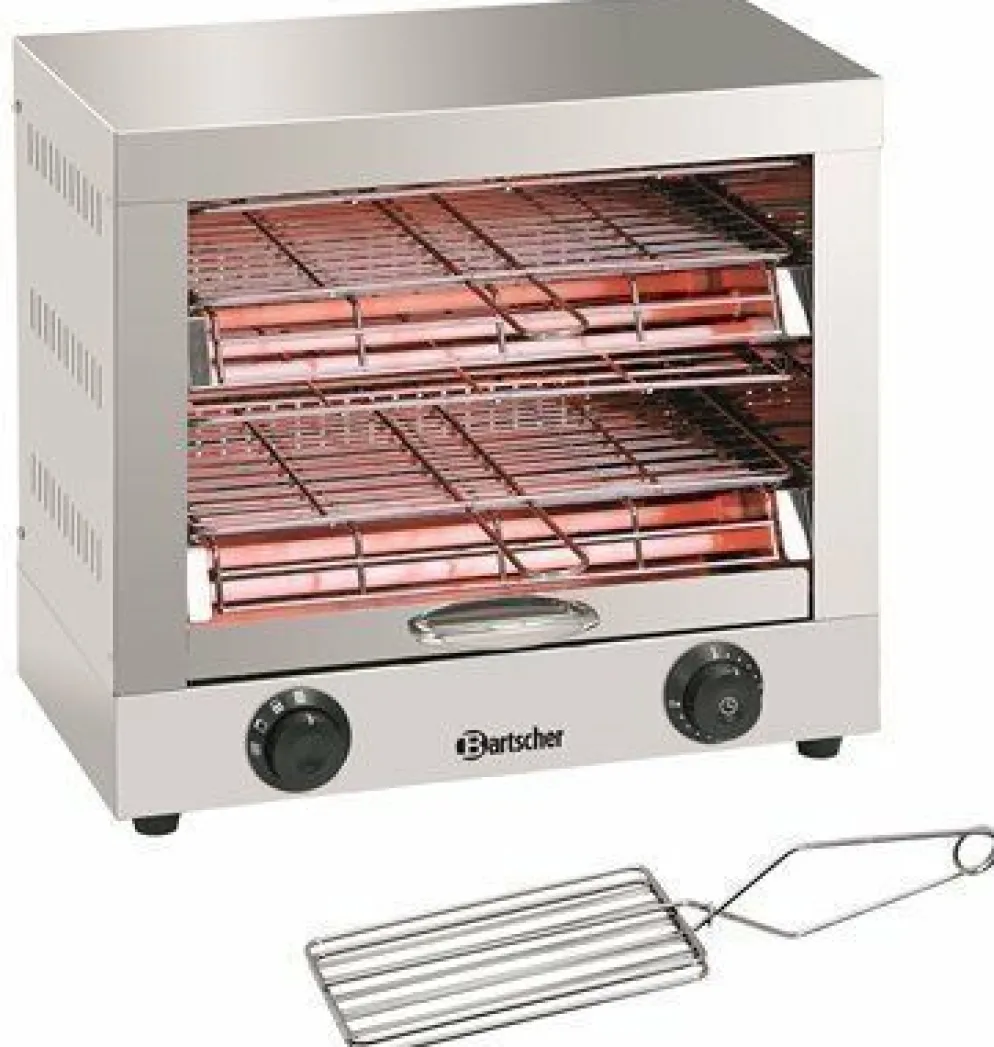 Bartscher Toaster Überbackgerät doppel
