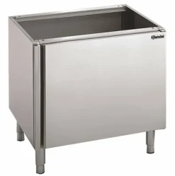 Bartscher Unterbau mit Flügeltür für Tischgeräte Breite 600mm, Tiefe 600mm