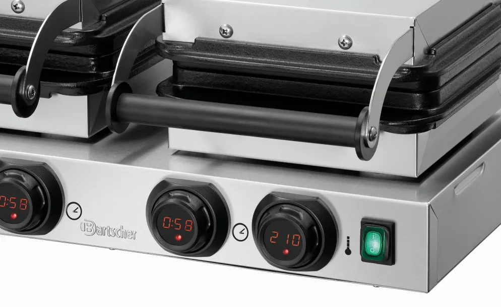Bartscher Waffeleisen MDI 2BW160, Brüsseler Waffel