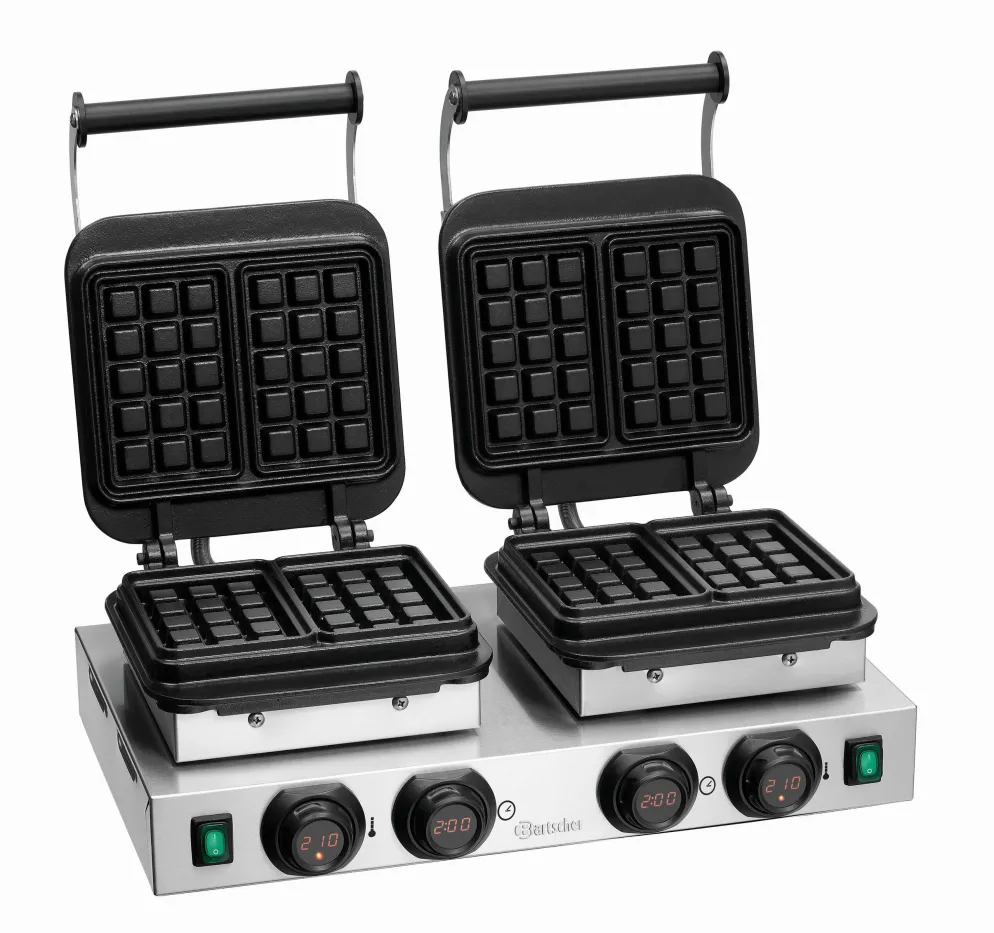 Bartscher Waffeleisen MDI 2BW160, Brüsseler Waffel