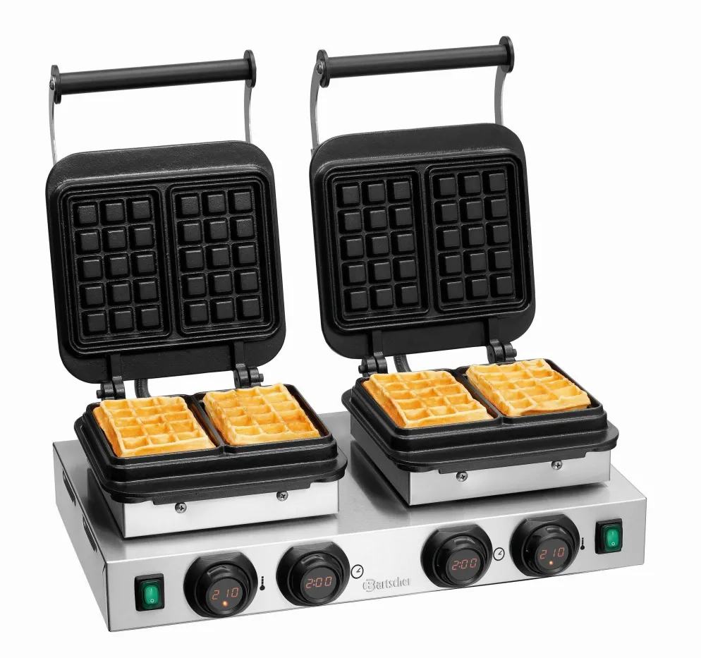 Bartscher Waffeleisen MDI 2BW160, Brüsseler Waffel