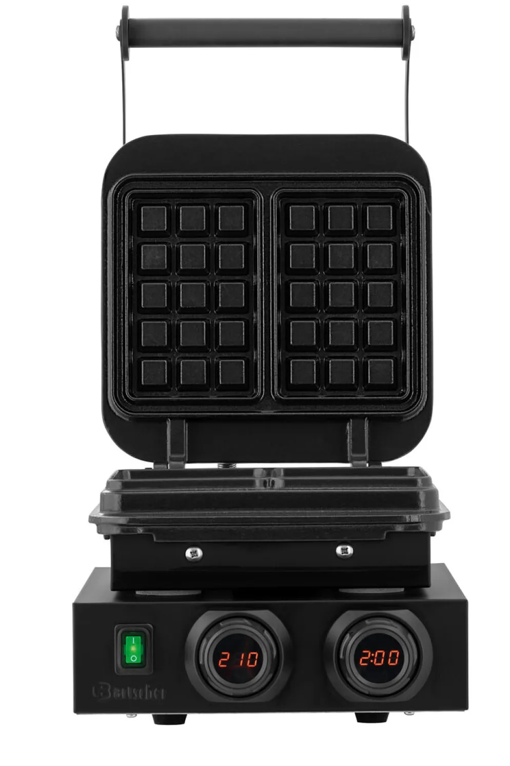 Bartscher Waffeleisen MDI 1BW160-101 S für Brüsseler Waffeln