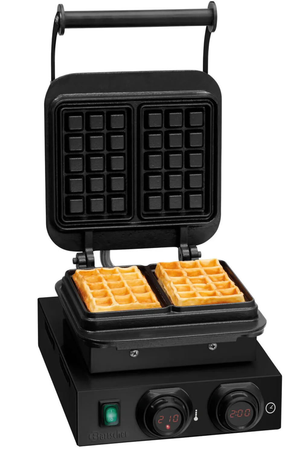 Bartscher Waffeleisen MDI 1BW160-101 S für Brüsseler Waffeln