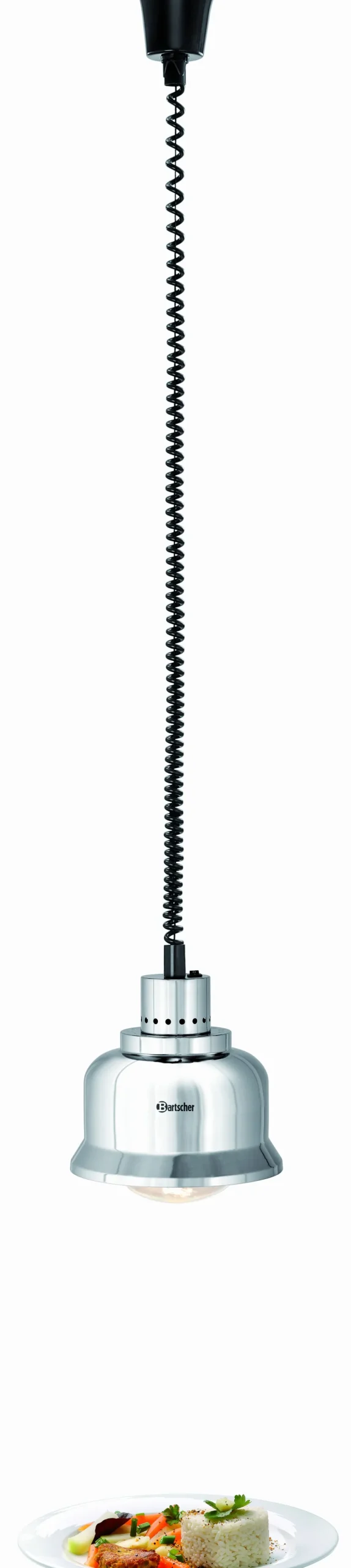 Bartscher Wärmelampe IWL250D CHR