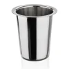 Besteckköcher, Ø 11,5 cm, Höhe 12 cm, Edelstahl