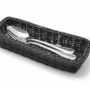 Besteckkorb 270x100x45 mm schwarz PP