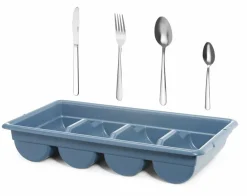 Besteckset Frosted Blue, 200-teilig