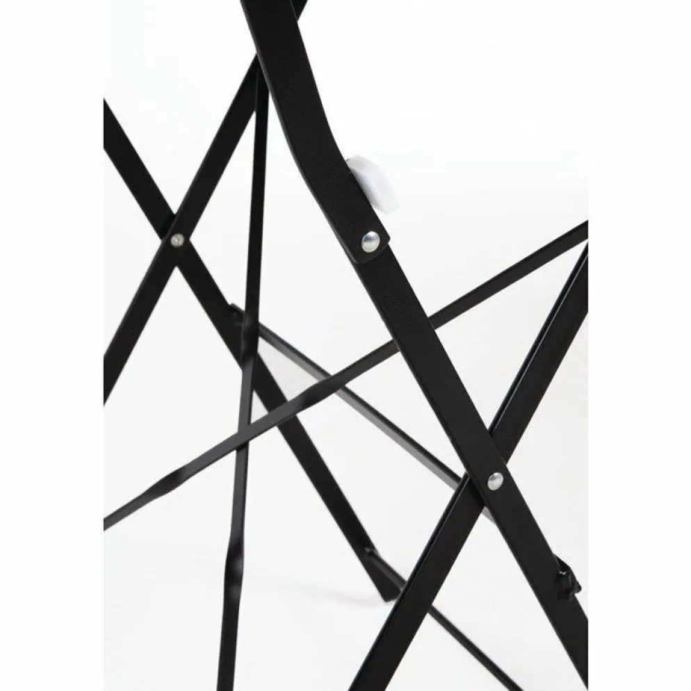 Biergartentisch Terrassentisch Atlas, 59.5 x 59.5cm, klappbar