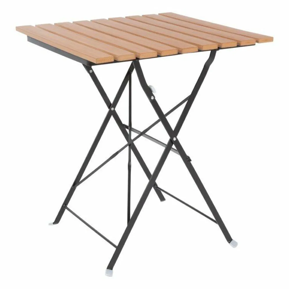 Biergartentisch Terrassentisch Atlas, 59.5 x 59.5cm, klappbar