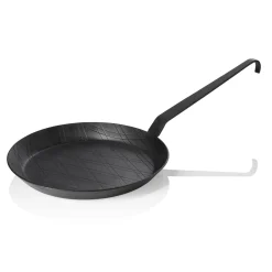 Brat-/Servierpfanne IRON PAN 22, mit Hakenstiel, Ø 28 cm, Eisen