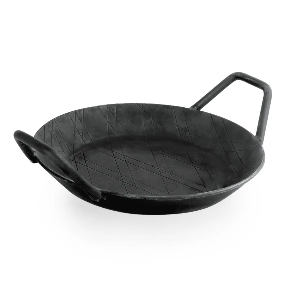Brat-/Servierpfanne Iron Pan 22, mit 2 Seitengriffen, Ø 24 cm, Eisen