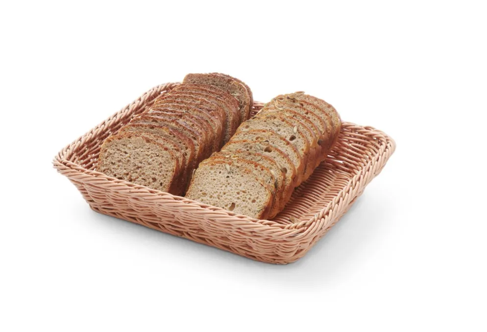 Brotkorb GN 2/3, Höhe 65mm braun