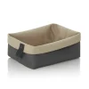 Brottasche FLIP TETRON, 20 x 14 x 9 cm, light grey/light khaki, Tetron