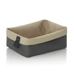 Brottasche FLIP TETRON, 20 x 14 x 9 cm, light grey/light khaki, Tetron