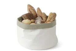 Brottasche grau/beige Baumwolle ø-20cm