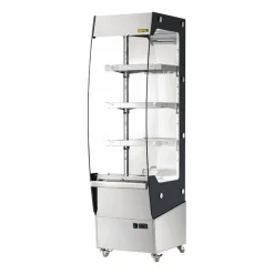 Buffalo Slimline Wärmevitrine 220L, 49,4x60x174,2cm