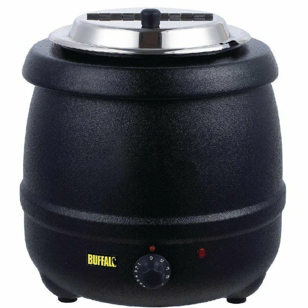 Buffalo Suppenkessel Topf schwarz 10 Liter