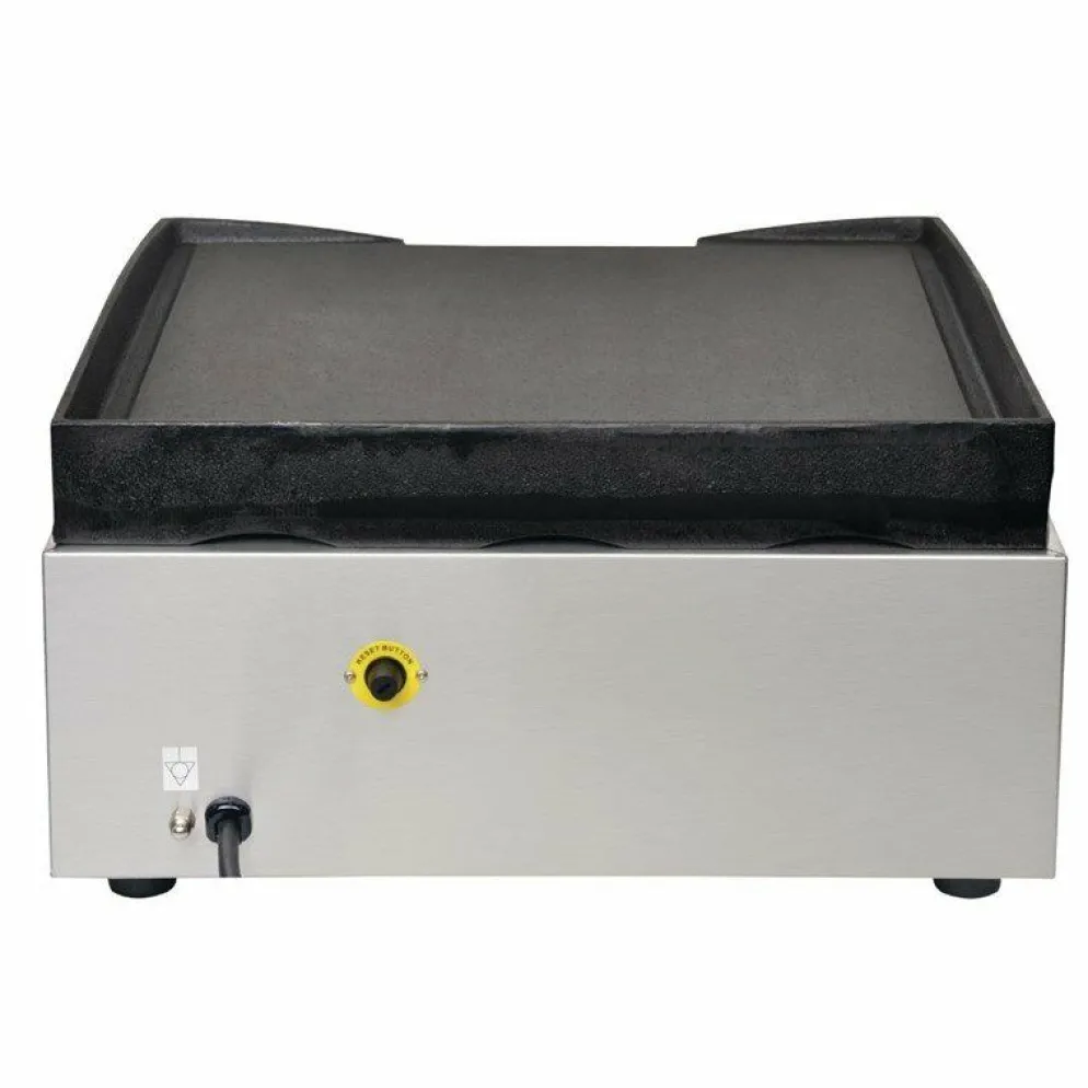 Buffalo Tischmodell Grillplatte aus Gusseisen 38cm, 2,8kW