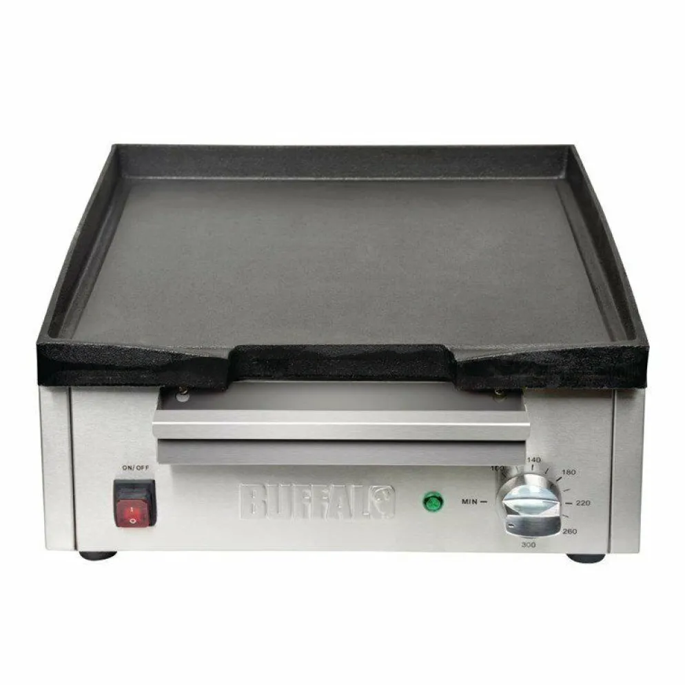Buffalo Tischmodell Grillplatte aus Gusseisen 38cm, 2,8kW