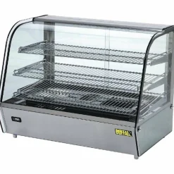 BUFFALO Warmhaltevitrine 160 L, 868x568x670mm