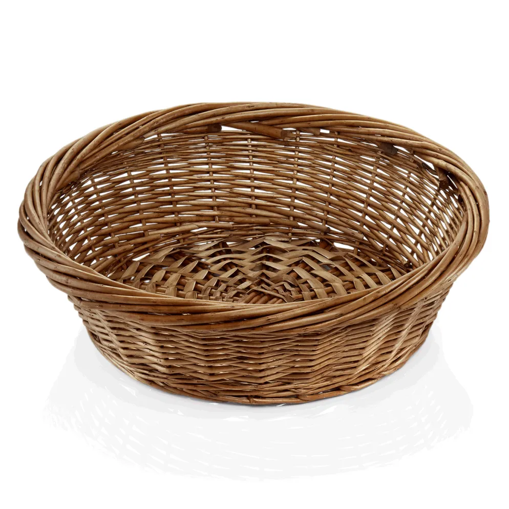 Buffetkorb, Ø 43 cm, Höhe 13 cm, Vollweide