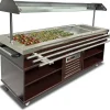 Buffet Salatbar mit Tablettrutsche für 5x GN1/1, Breite 1900mm