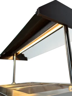 Buffet Salatbar mit Tablettrutsche für 4x GN1/1, Breite 1500mm