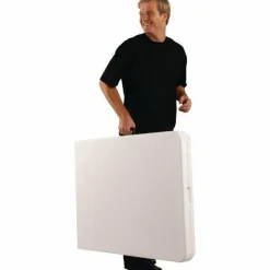 Buffettisch KRISTA 375 eckig weiß, 182,9x76,2x73,7cm