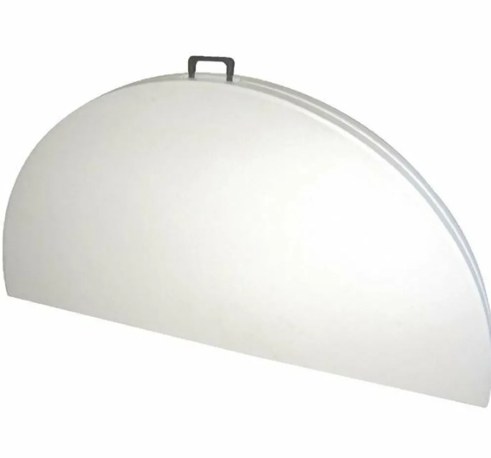 Buffettisch rund klappbar weiß 153cm