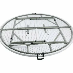 Buffettisch rund klappbar weiß 183cm