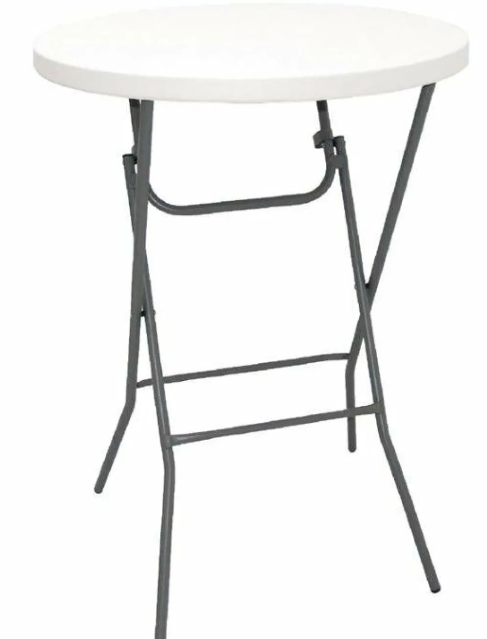 Buffettisch rund klappbar weiss, 80cm
